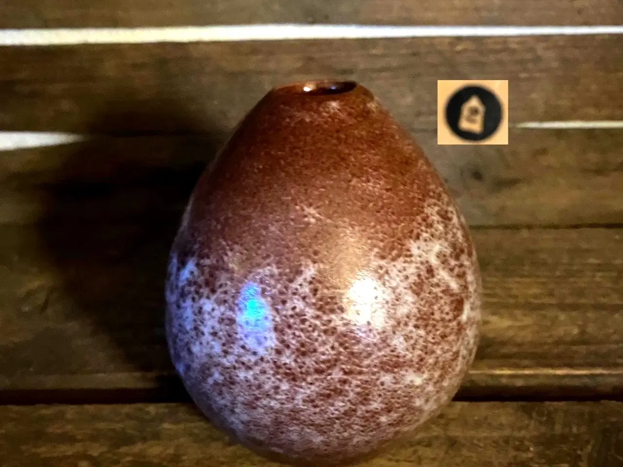 Billede 1 - * Lille buttet vase - formentlig svenskproduceret