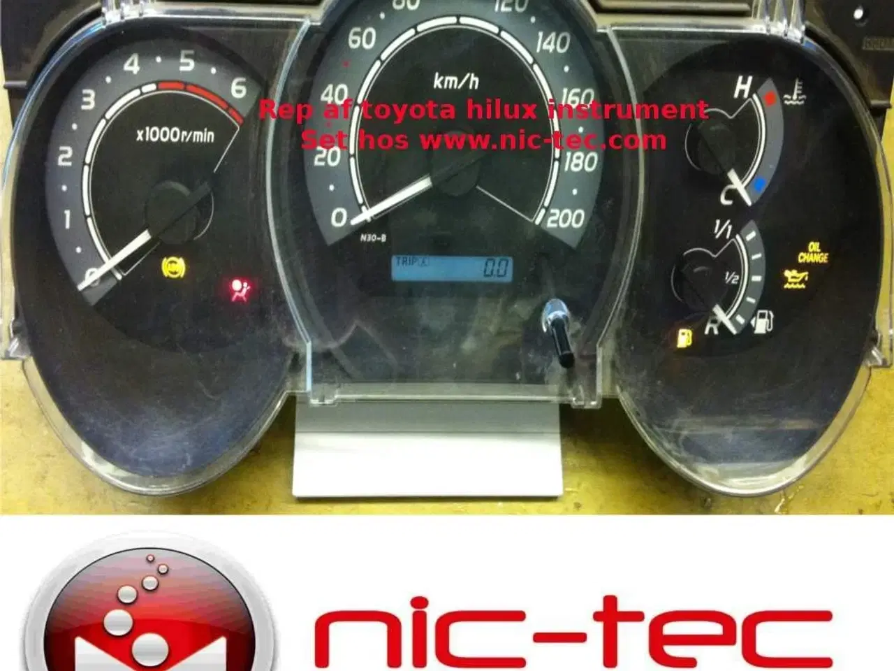 Billede 1 - Speedometer Reparation Toyota Hilux