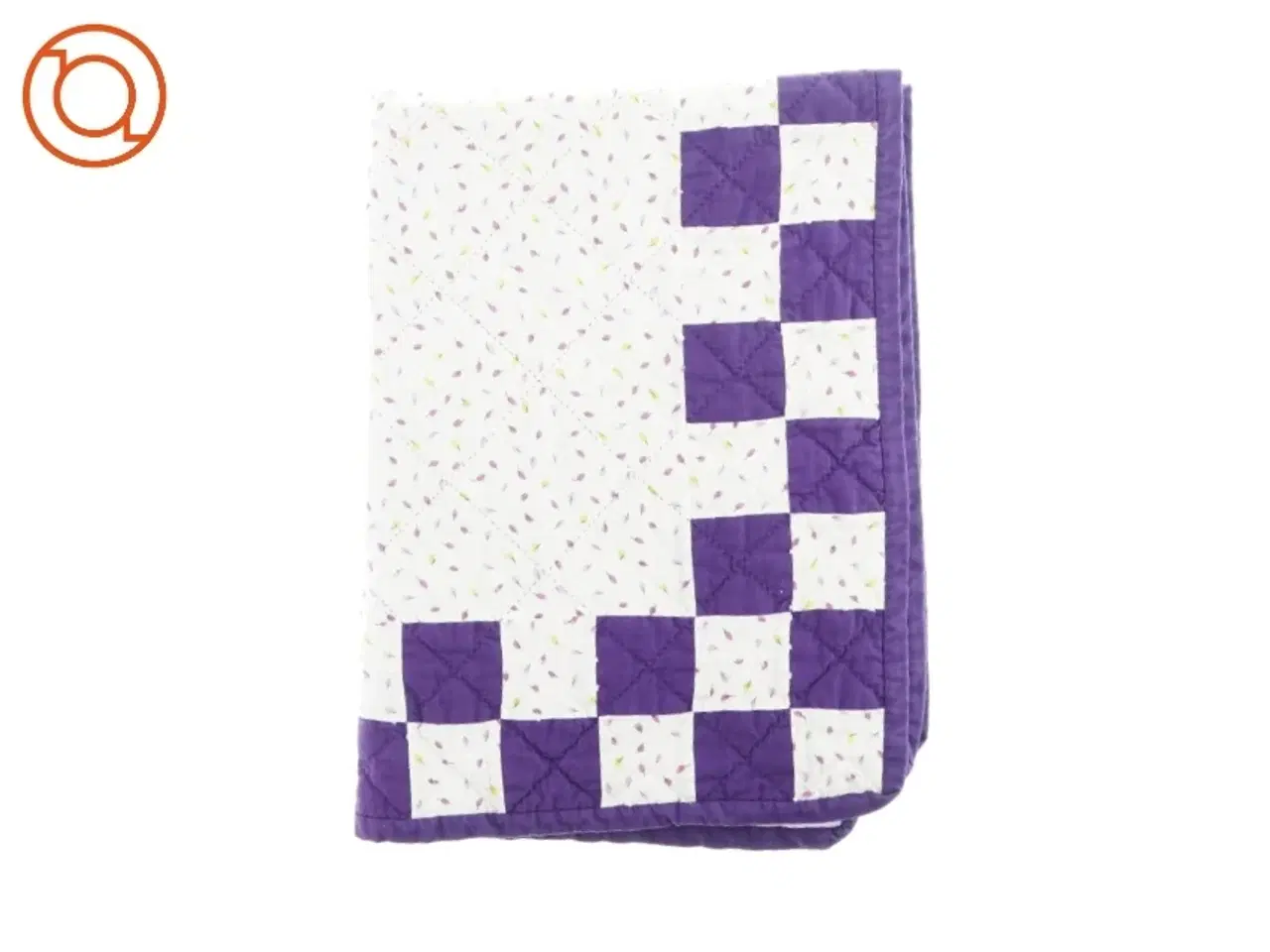 Billede 1 - Firkantet tæppe med tern