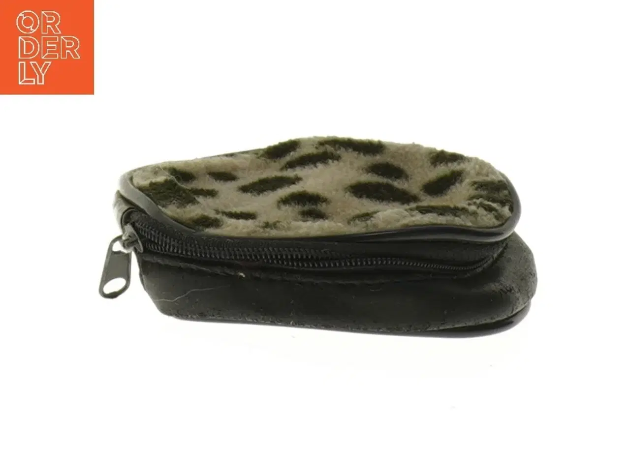 Billede 3 - Leopard mønstret pung (str. Ø 10,5 cm)