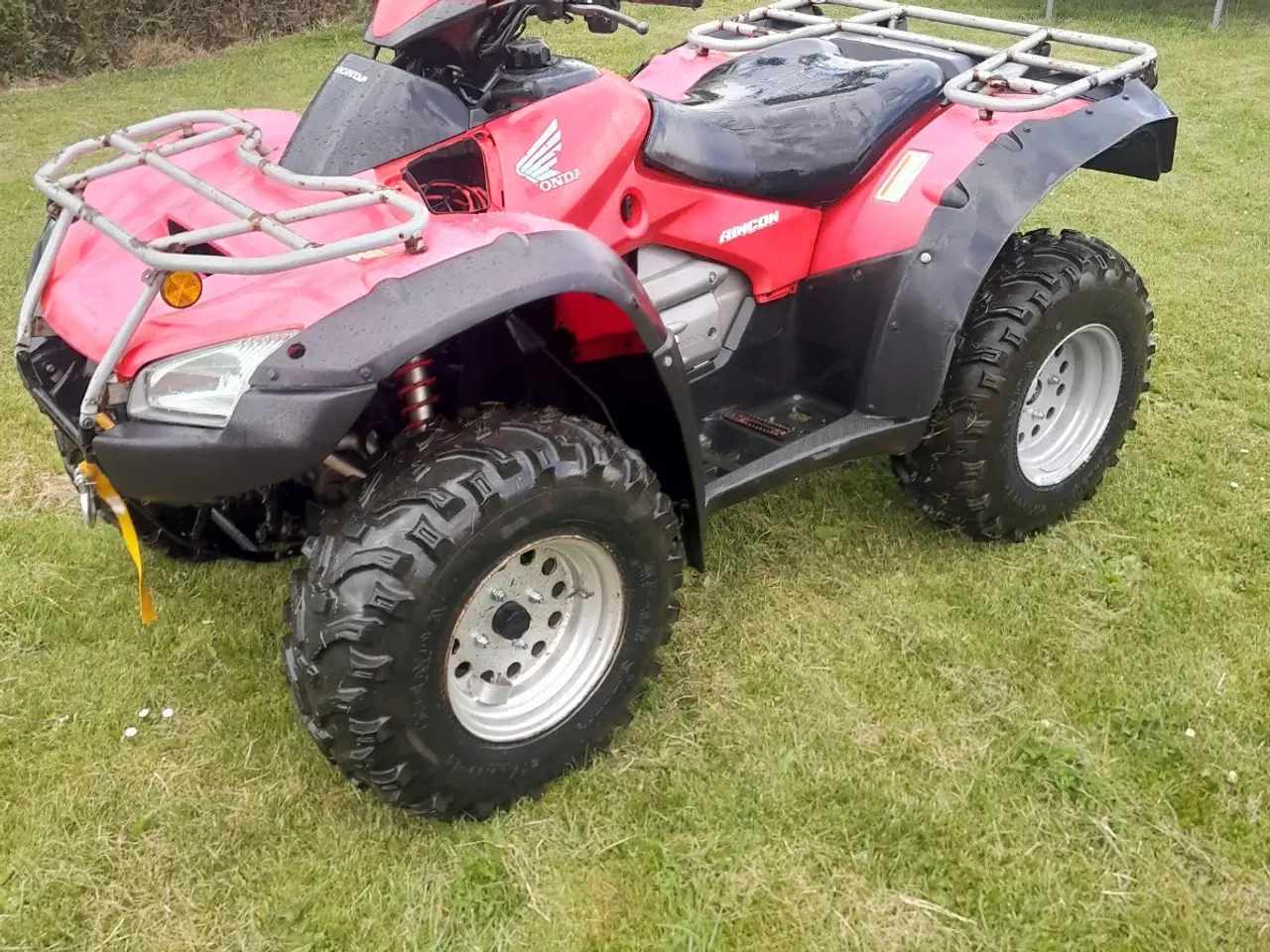 Billede 1 - Honda atv 650ccm til traktor nr plade