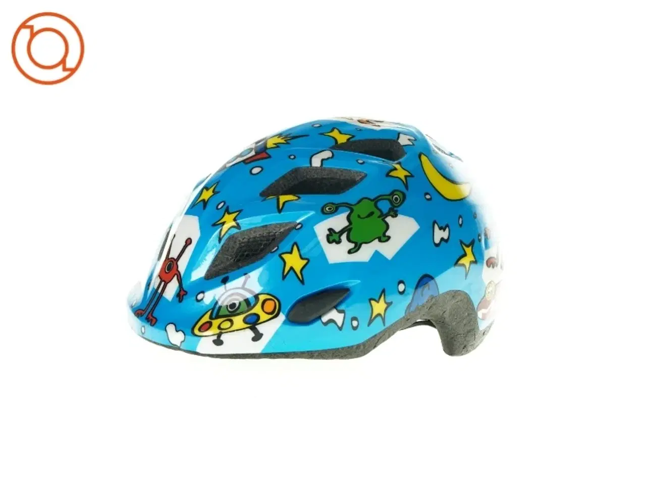 Billede 1 - Cykelhjelm med figurer