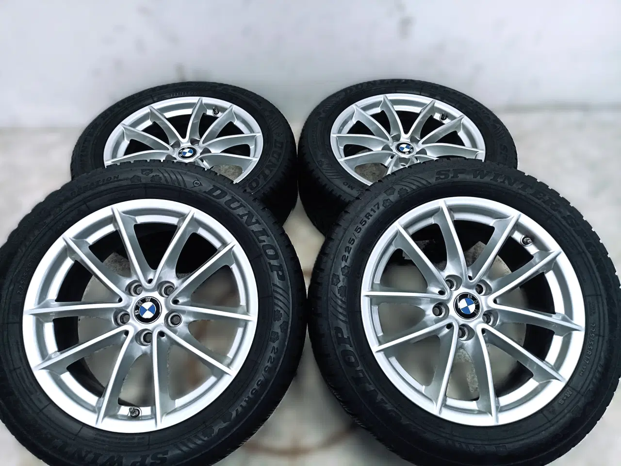Billede 3 - 5x112 17" ET27 nav 66,6ø BMW vintersæt inkl.TPMS