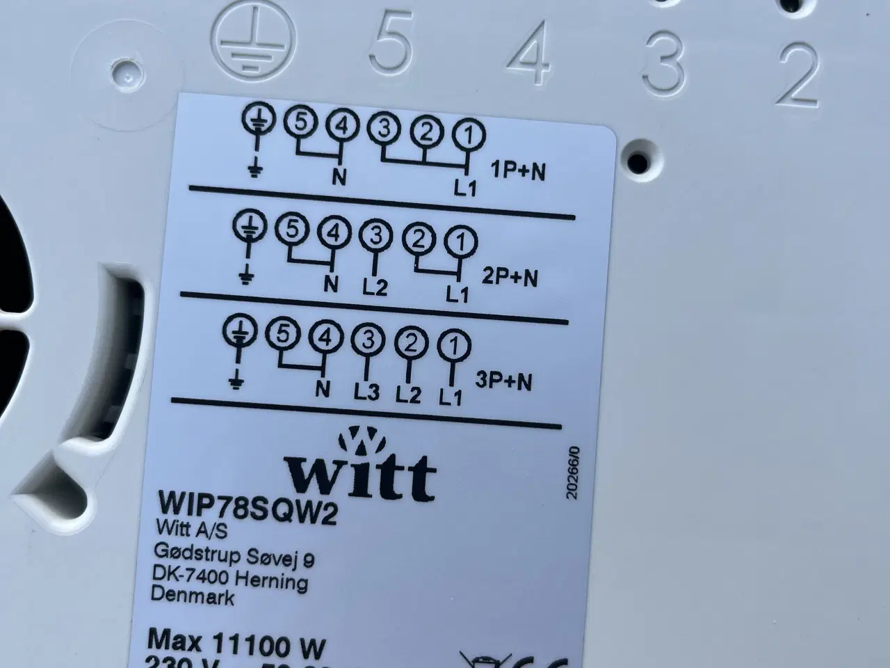 Billede 2 - Witt induktion kogeplade top model 78 x 52 cm 