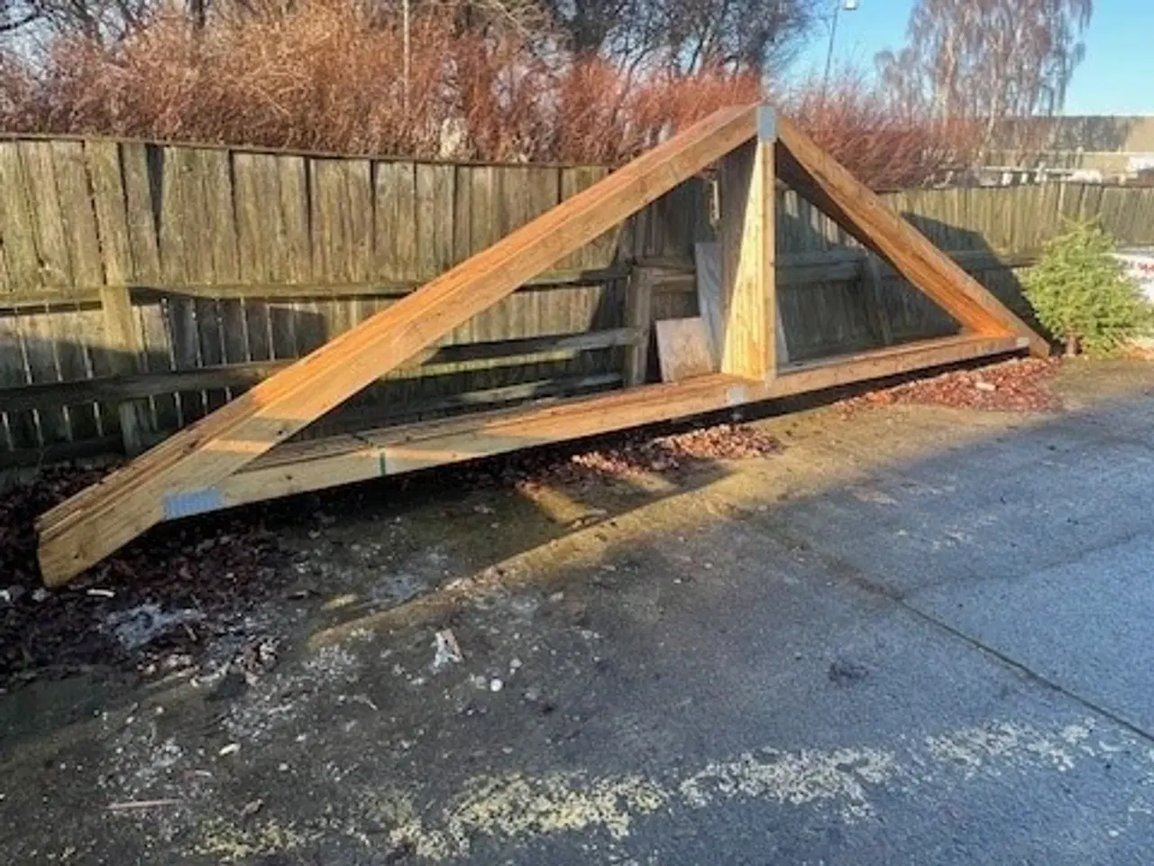 Billede 1 - Nye præfabrikerede spær