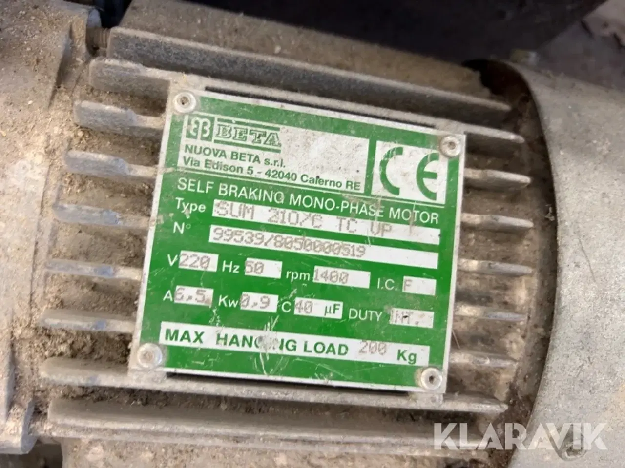 Billede 9 - Stillads hejs Beta Slim 2107C TC Up