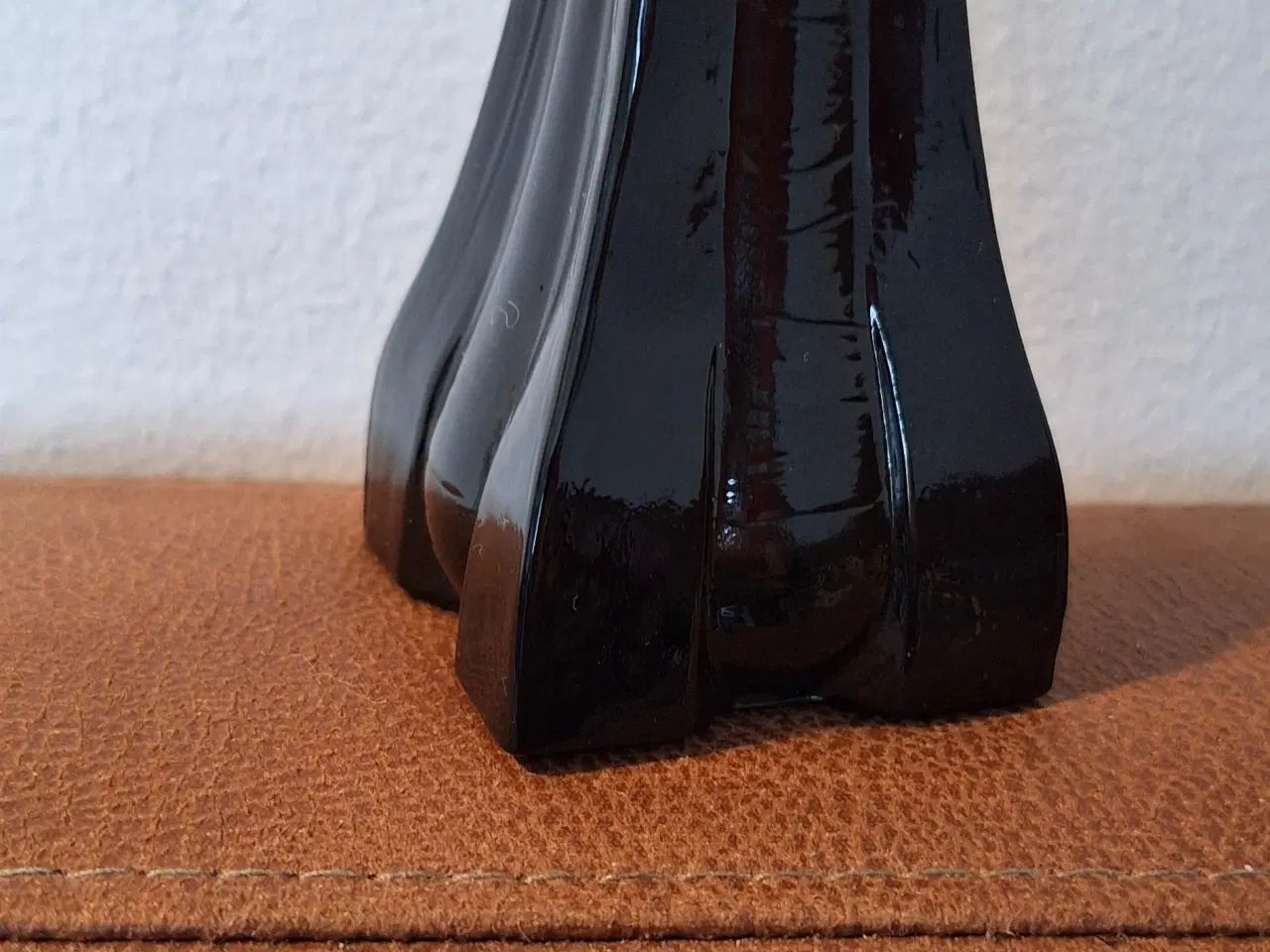 Billede 6 - Sort glas vase