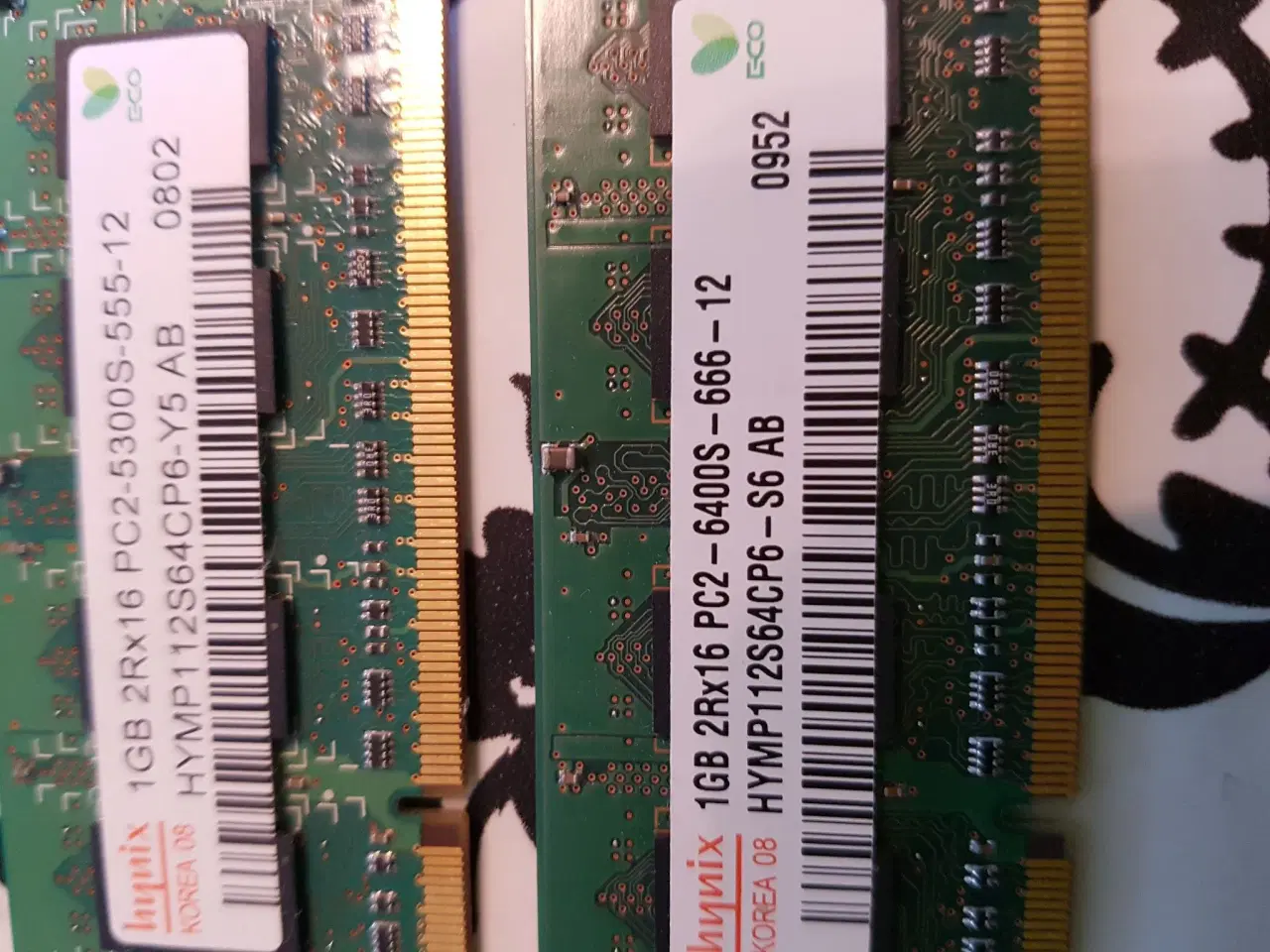 Billede 2 - Ddr2 so-dimm 3x 1gb