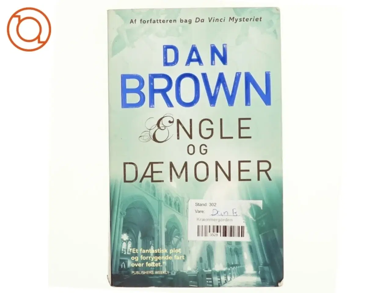 Billede 1 - Engle & dæmoner af Dan Brown (Bog)