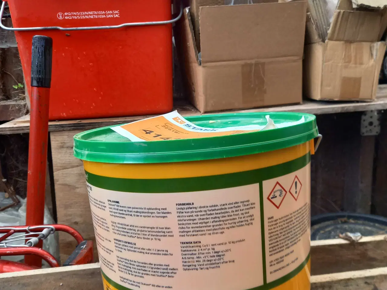 Billede 2 - Skalcem 100 10kg Cementmaling
