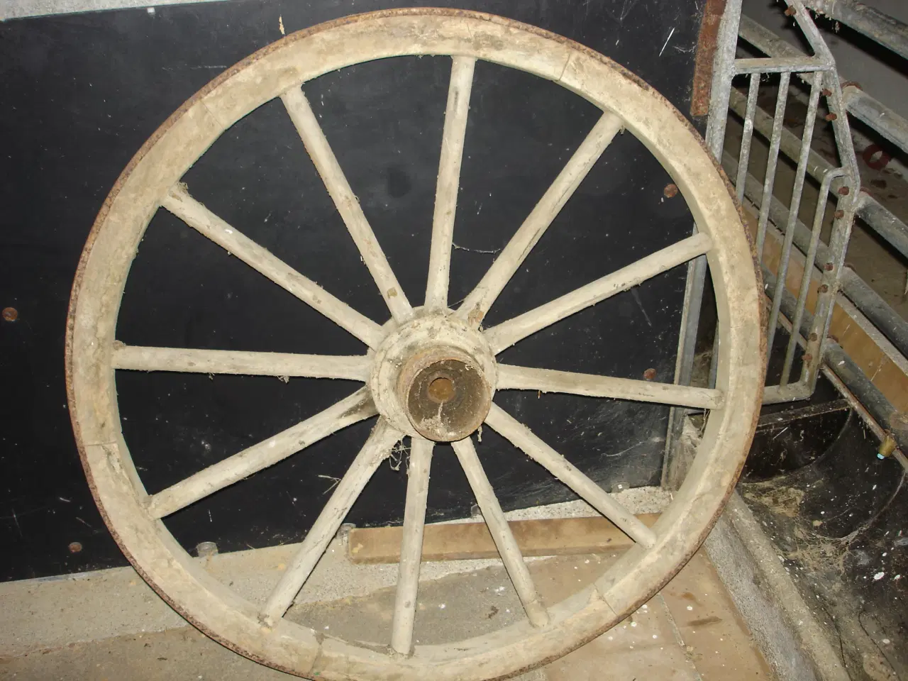 Billede 1 - Vognhjul Ø.90 cm.