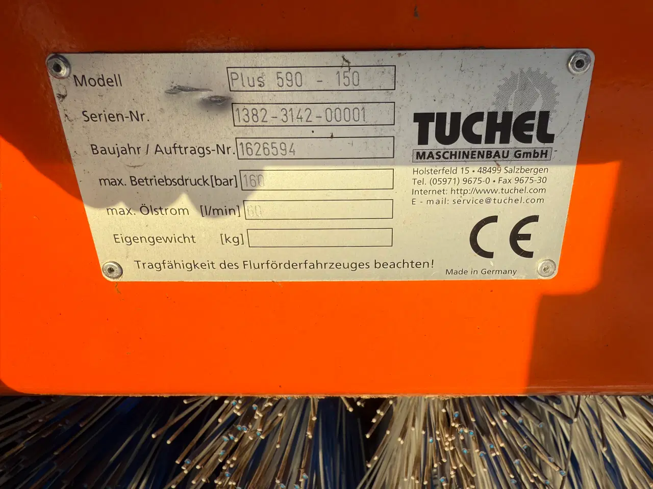 Billede 6 - Kost til weidemann minilæsser 