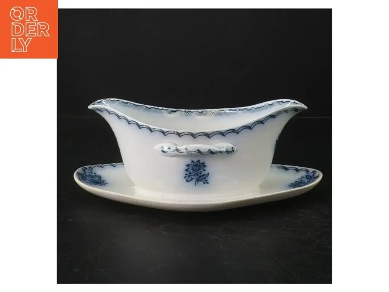 Billede 1 - Porcelæns sauce skål fra Gustavsberg (str. 24 x. 16 cm)