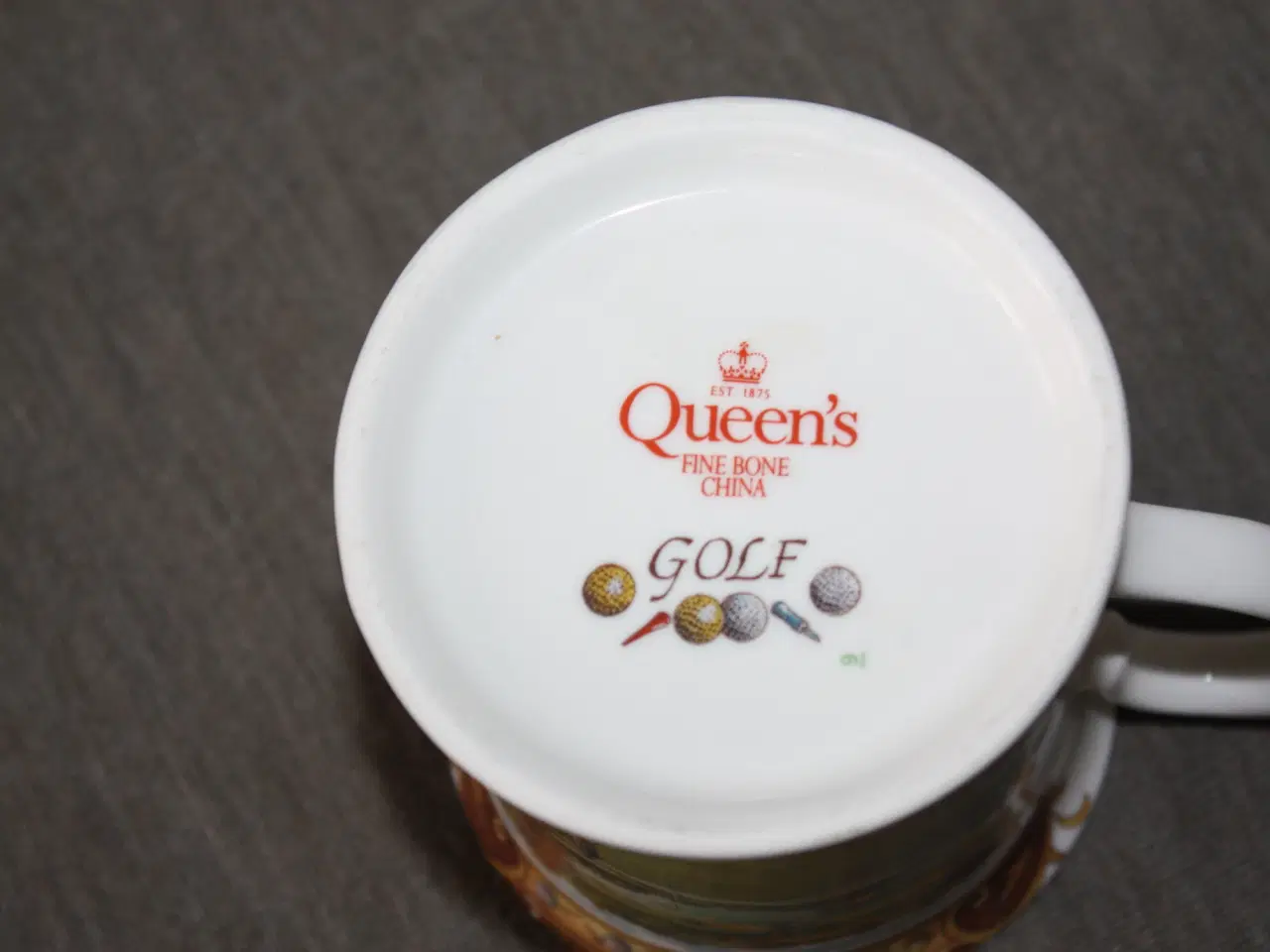 Billede 4 - Queen’s Fine Bone China Golf krus 2 stk.