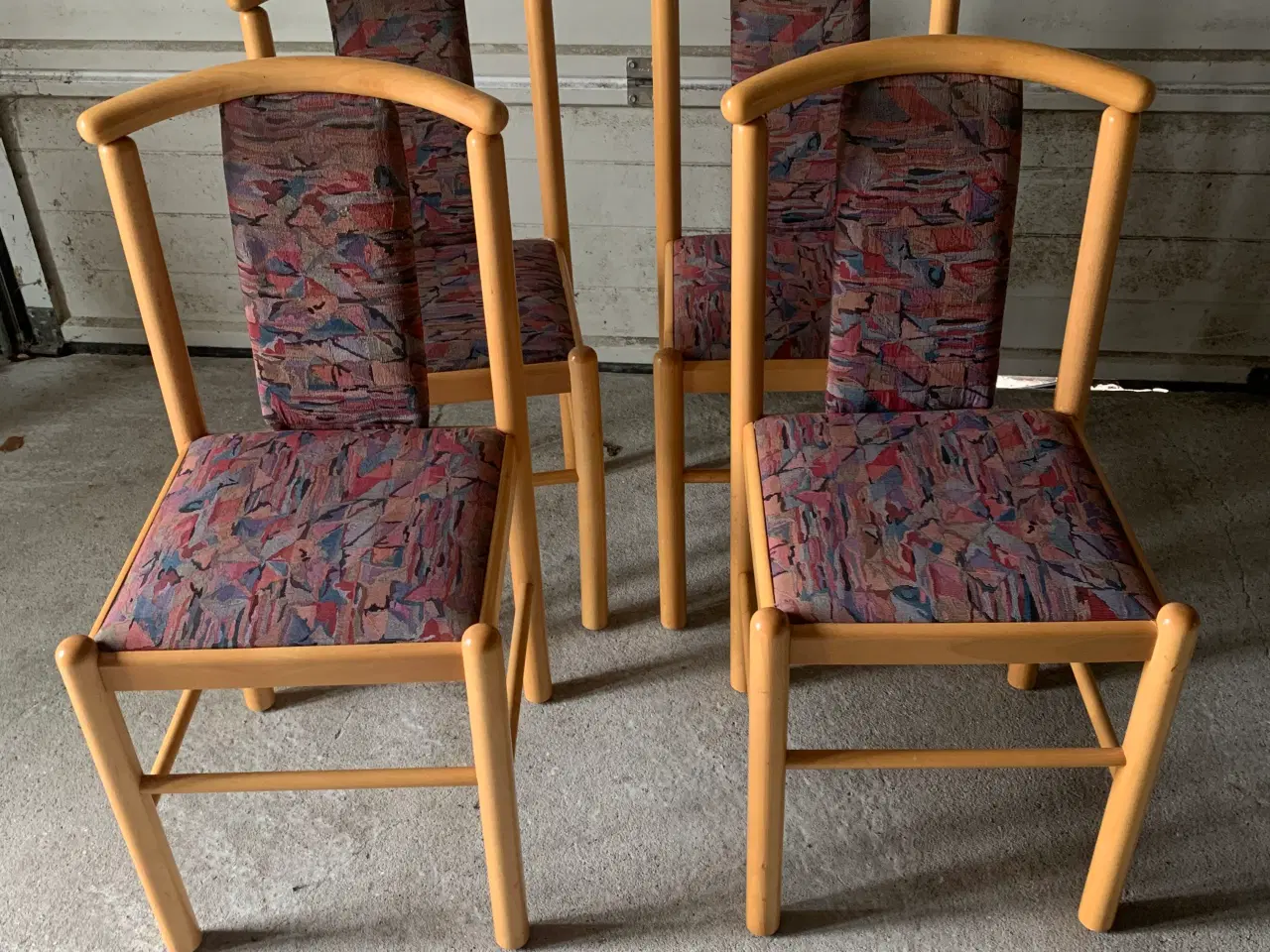 Billede 1 - 4. Stk spisebord stole 