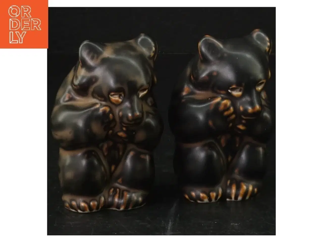 Billede 1 - Bjørne unge figurer fra Royal Copenhagen