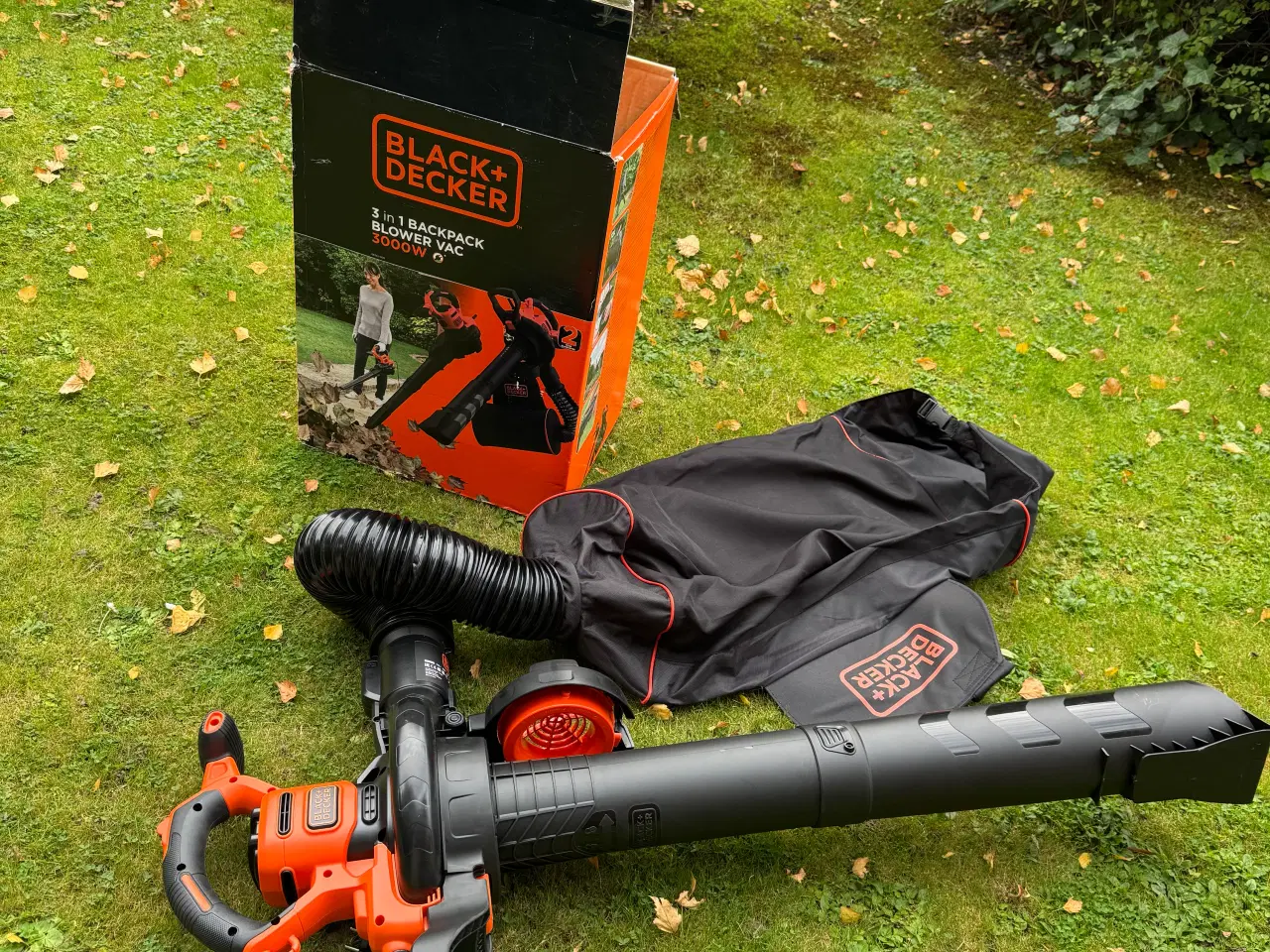 Billede 1 - Black +Decker løvsuger og blæser