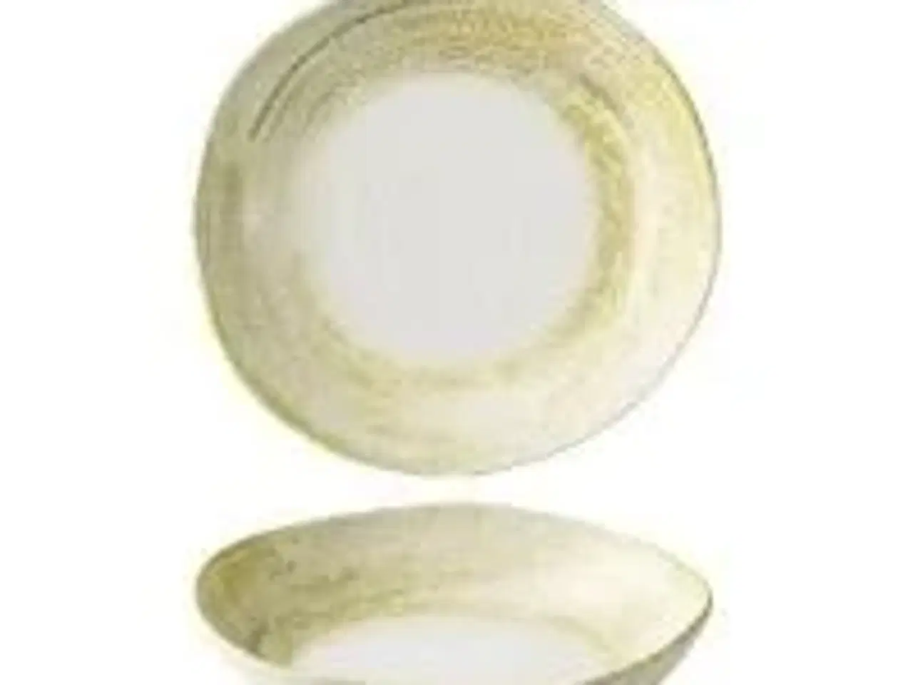 Billede 1 - 6 stk. Tallerken ergonomisk sand 215 mm Envisage Erosion Churchill