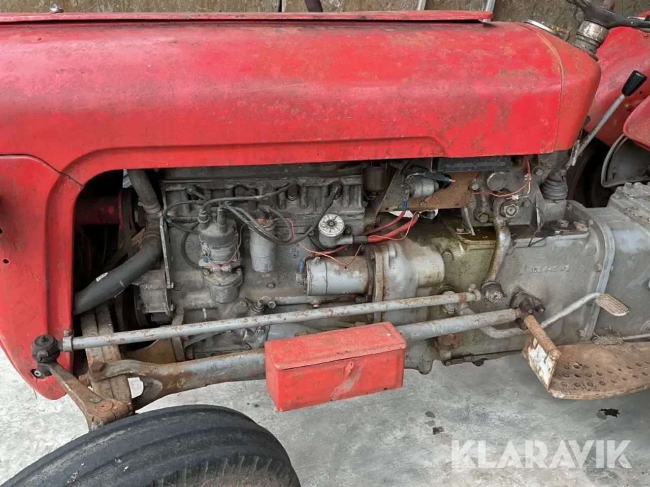 Billede 8 - Veterantraktor Massey Ferguson 35