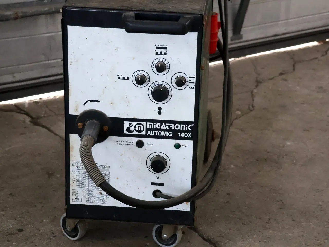 Billede 2 - Migatronic Automig 140X Co2 svejser m/flaske