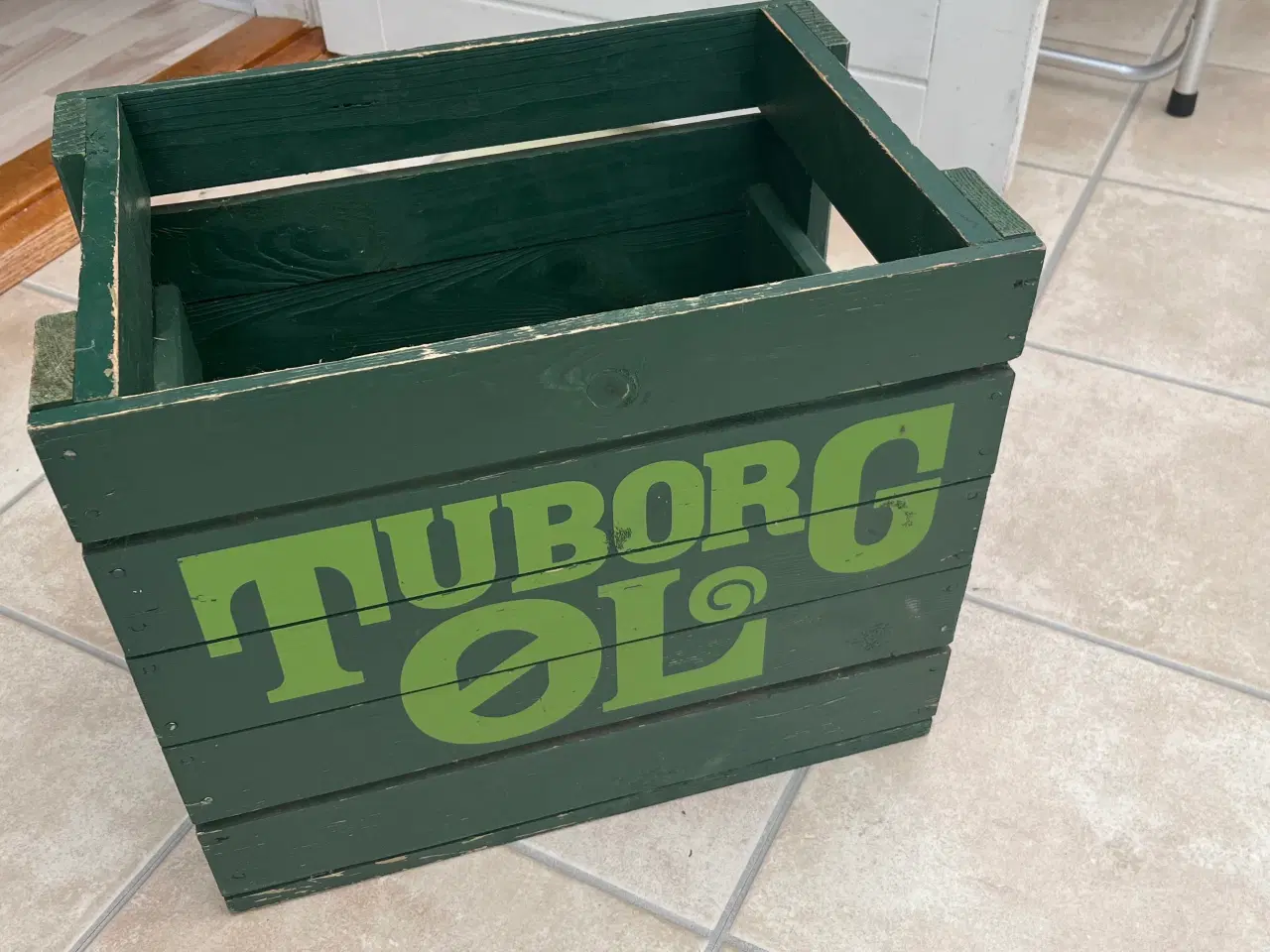 Billede 1 - Tuborg ølkasse sælges