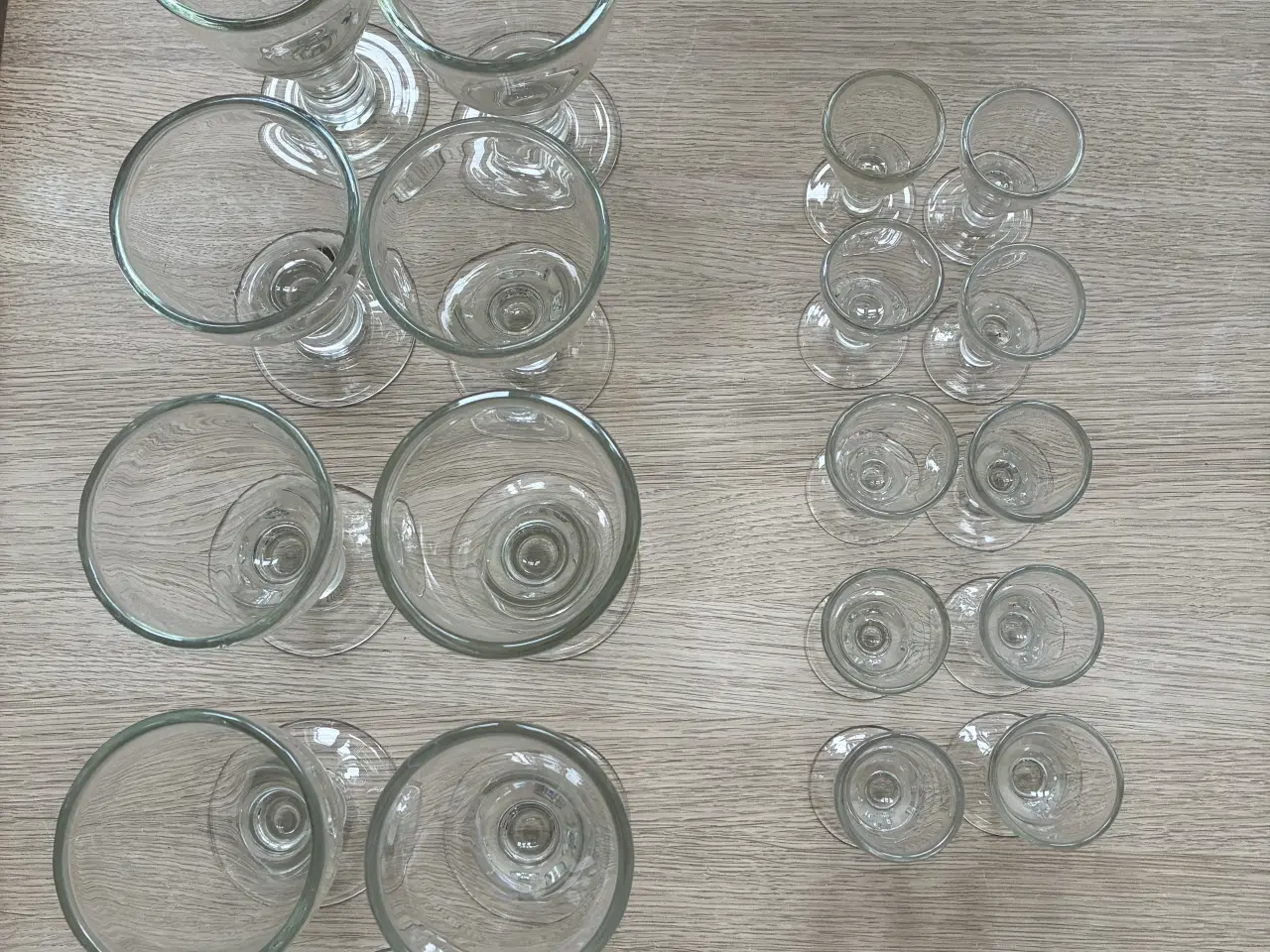 Billede 2 - Rustikke øl- og snapseglas