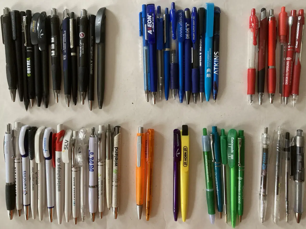 Billede 1 - 56 forskellige kuglepenne