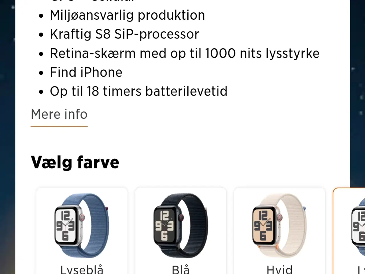 Billede 4 - HELT NYT Apple Watch SE