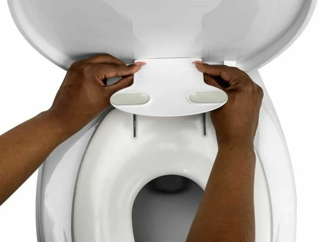 Billede 2 - Toiletsæde reduktion til børn Ingenuity Flip & Sit - hvid