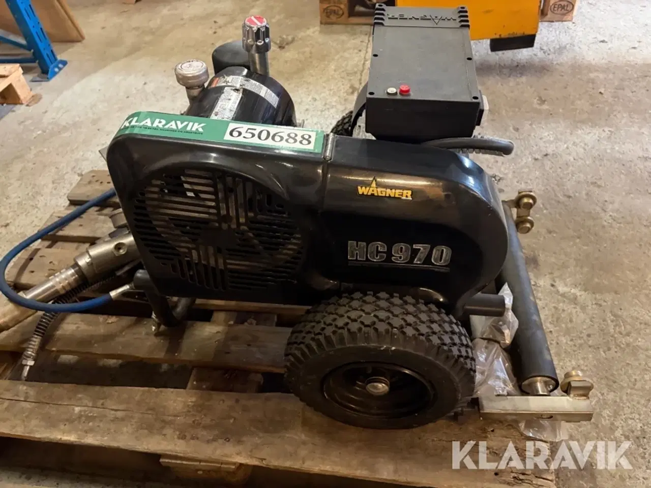 Billede 9 - Maler/spartelsprøjte Wagner HC970 med slangerulle
