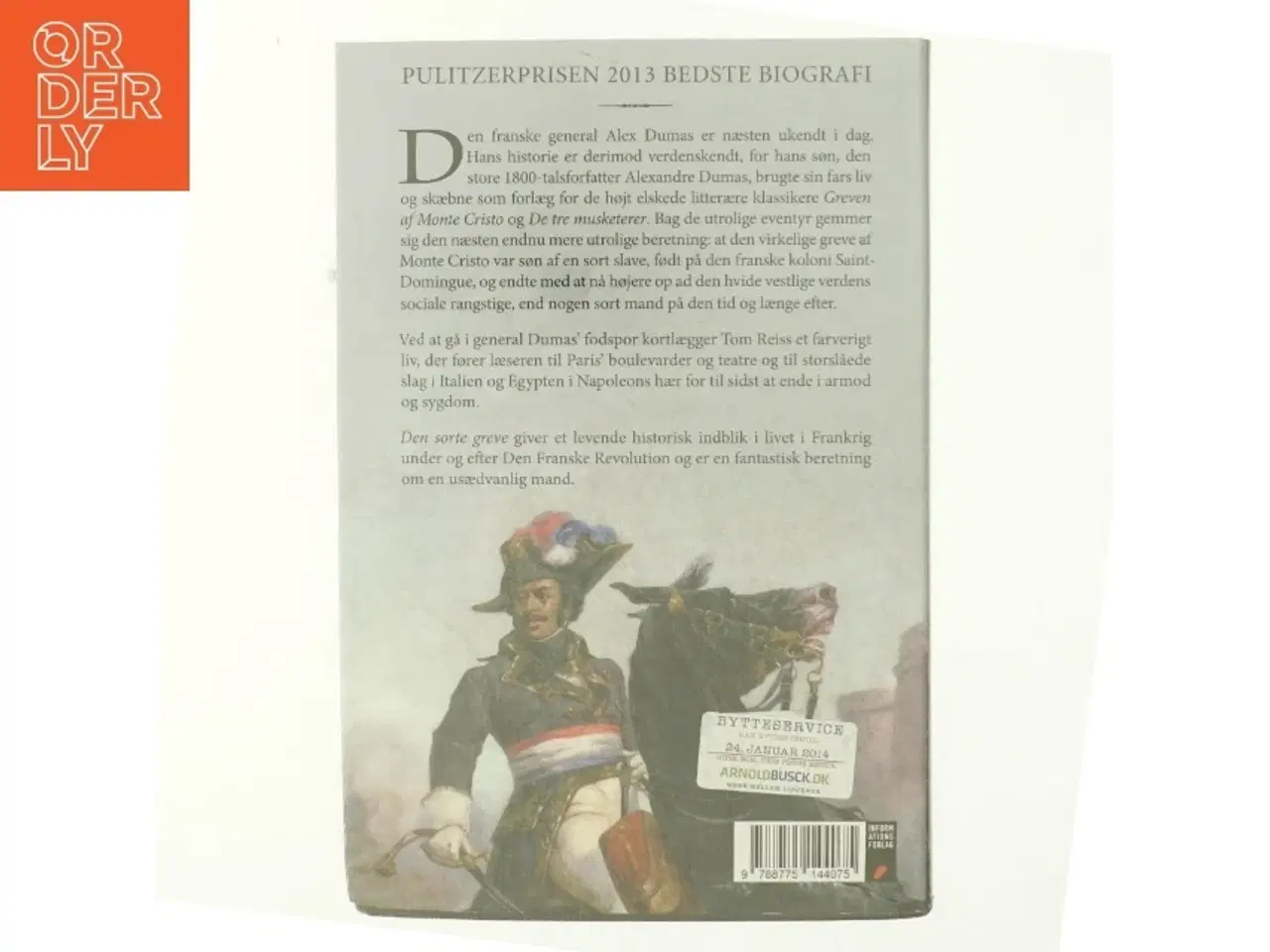 Billede 3 - Den sorte greve : Napoleons rival og den virkelige greve af Monte Cristo af Tom Reiss (Bog)