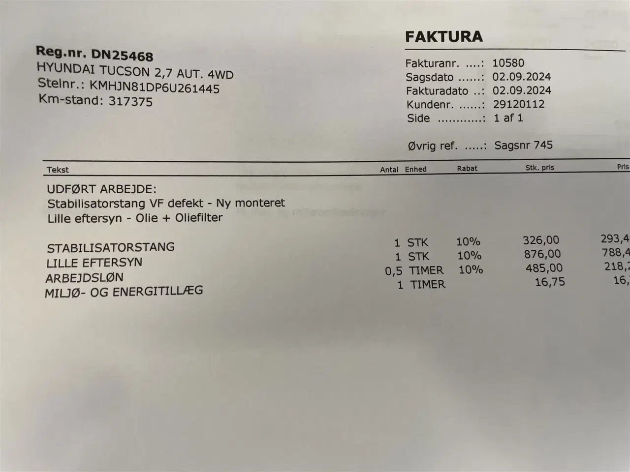 Billede 8 - Hyundai Tucson 2,7 GLS 4WD 175HK 5d Aut.