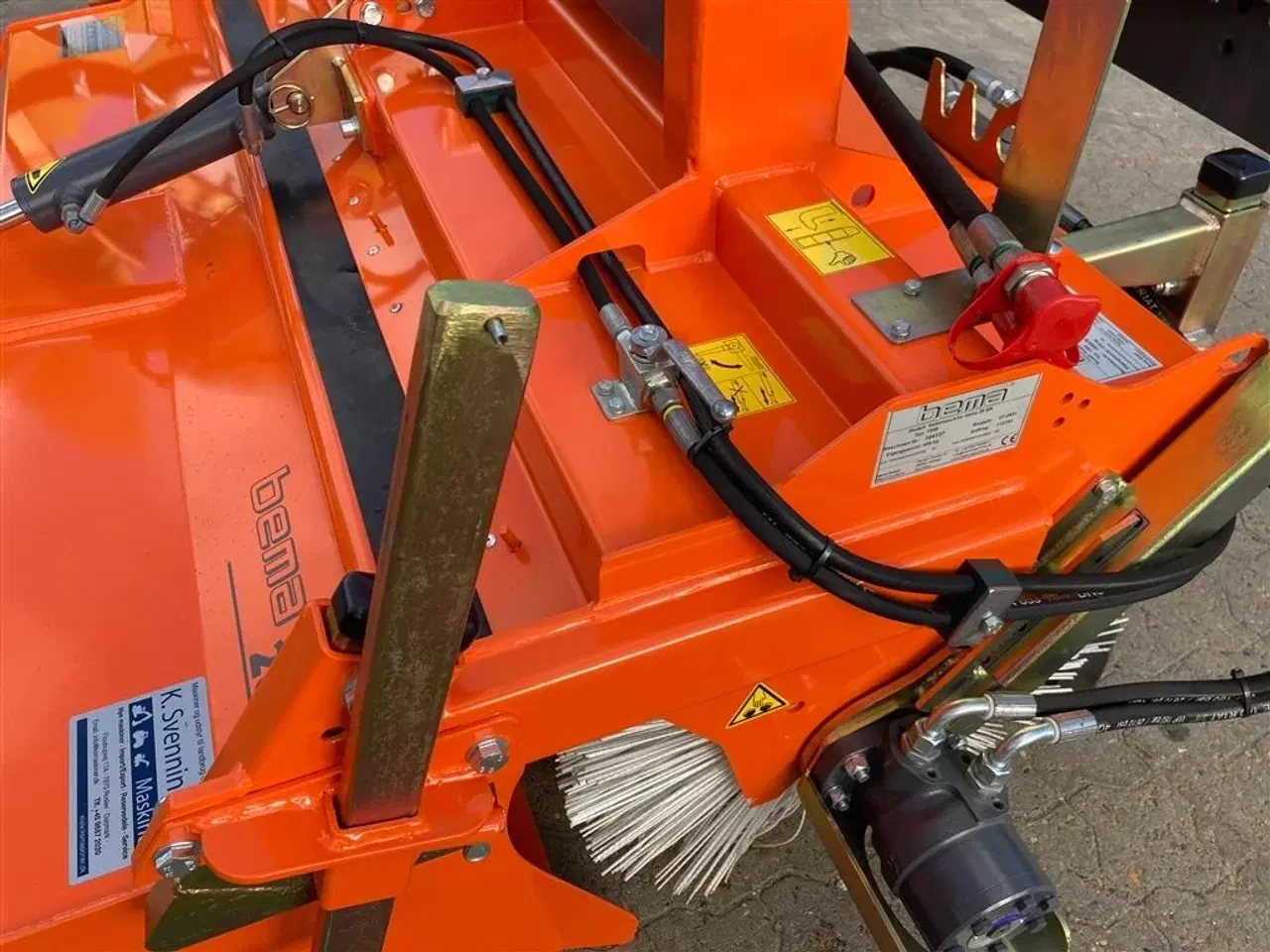 Billede 7 - Bema 20-1550 Monteret med opsamlerkasse og sidekost