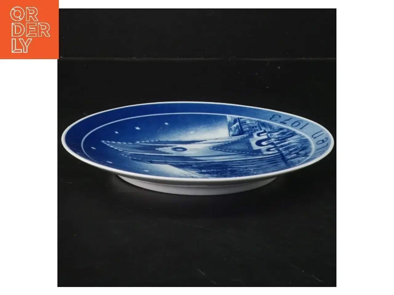 Billede 2 - Juleplatte Julen 1973 (str. Ø 20 cm)