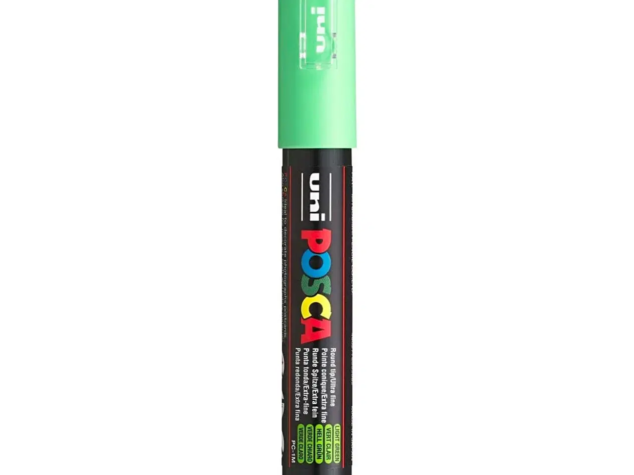 Billede 1 - Posca Tusch, PC-1M, streg 0,7 mm, lys grøn, 1 stk.