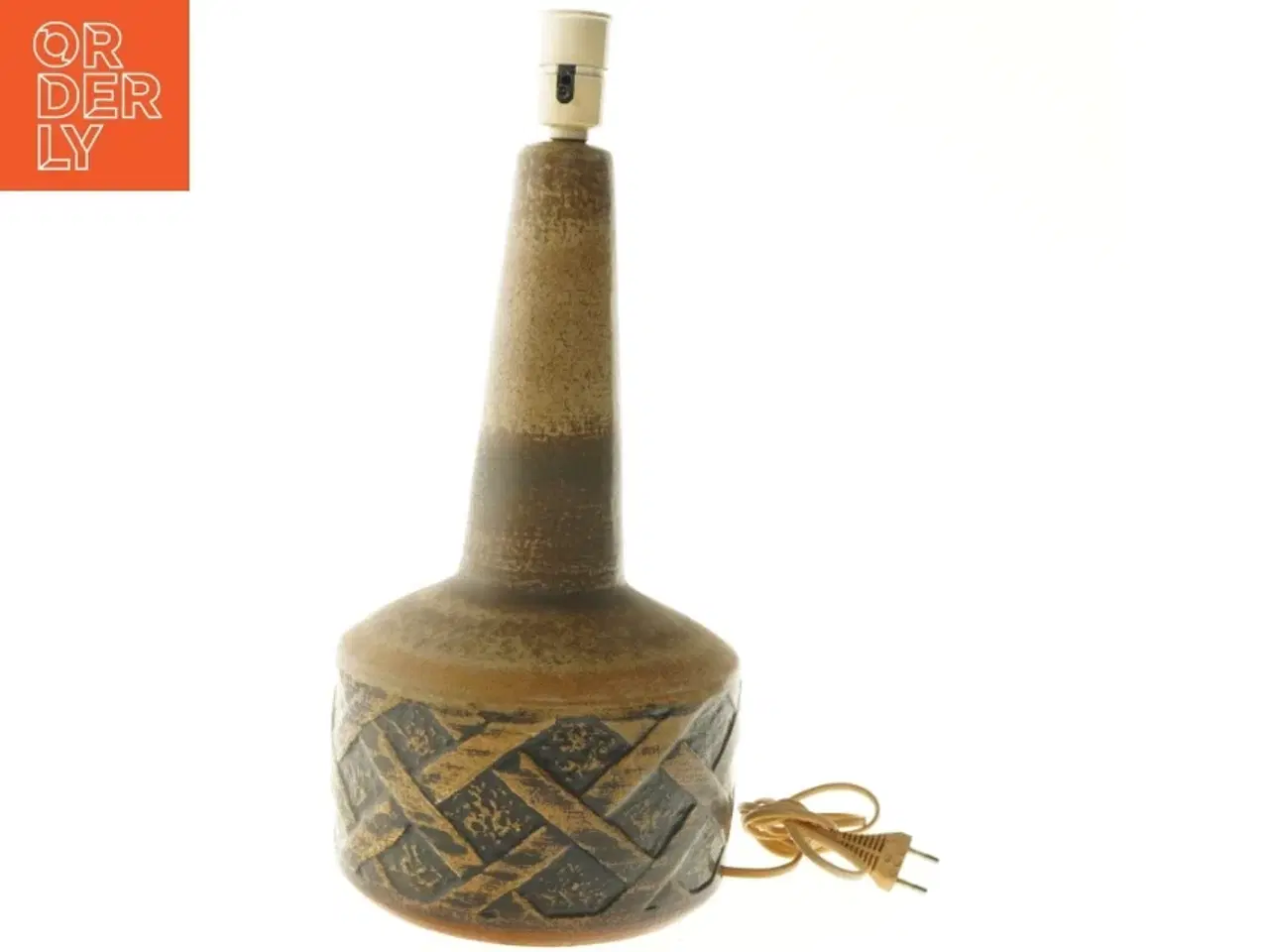 Billede 1 - Bordlampe i keramik fra Søholm Stentøj (str. 50x21 cm)