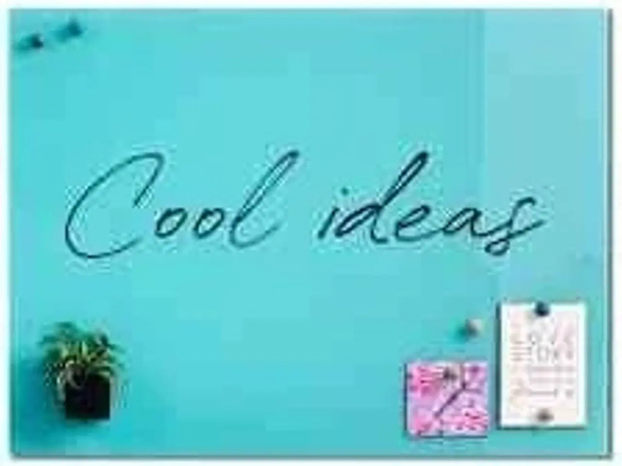 Billede 1 - Naga Magnetic Glass Board 60x80cm Light Blue