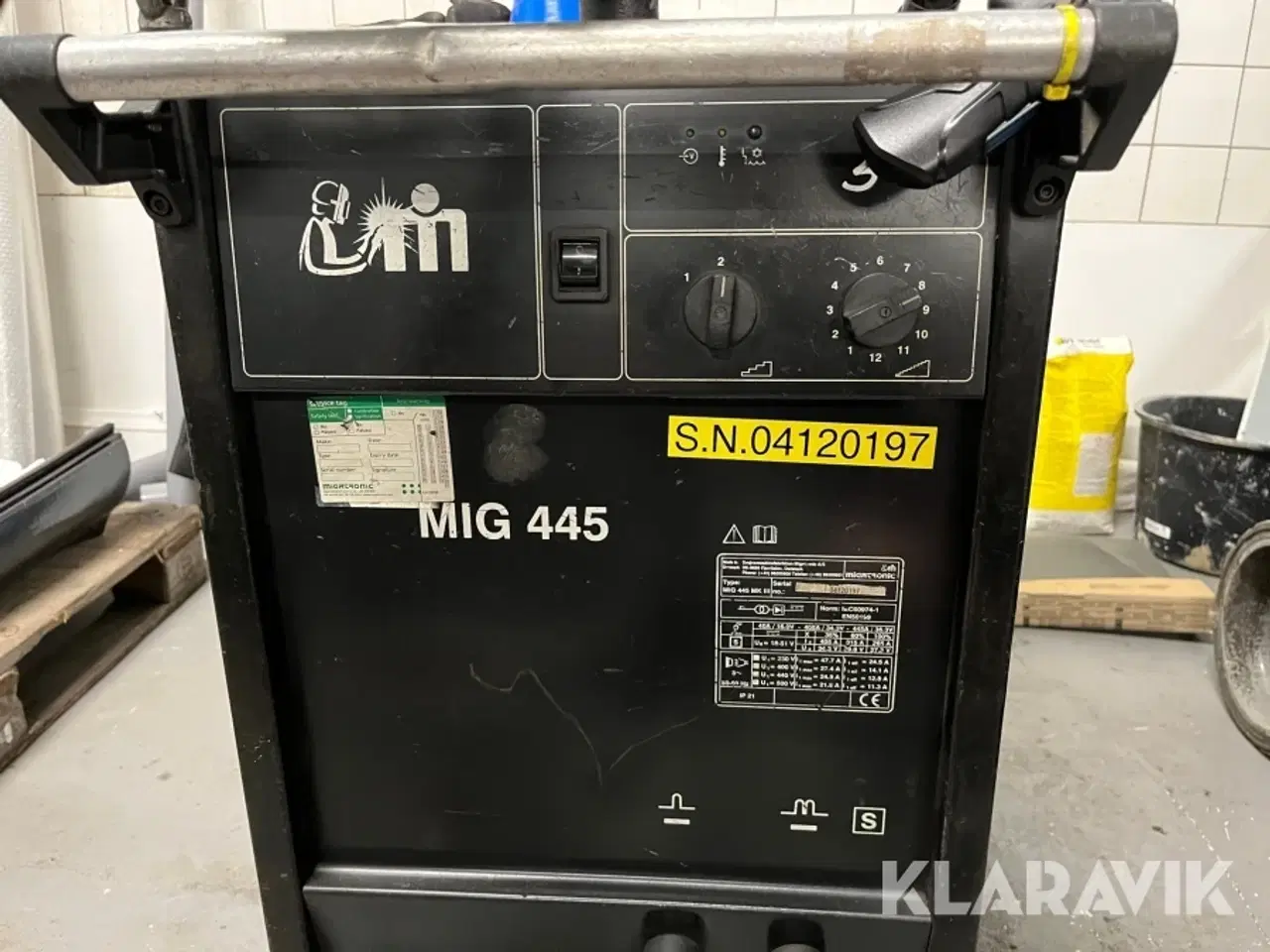 Billede 6 - Svejsemaskine Megatronic MIG445