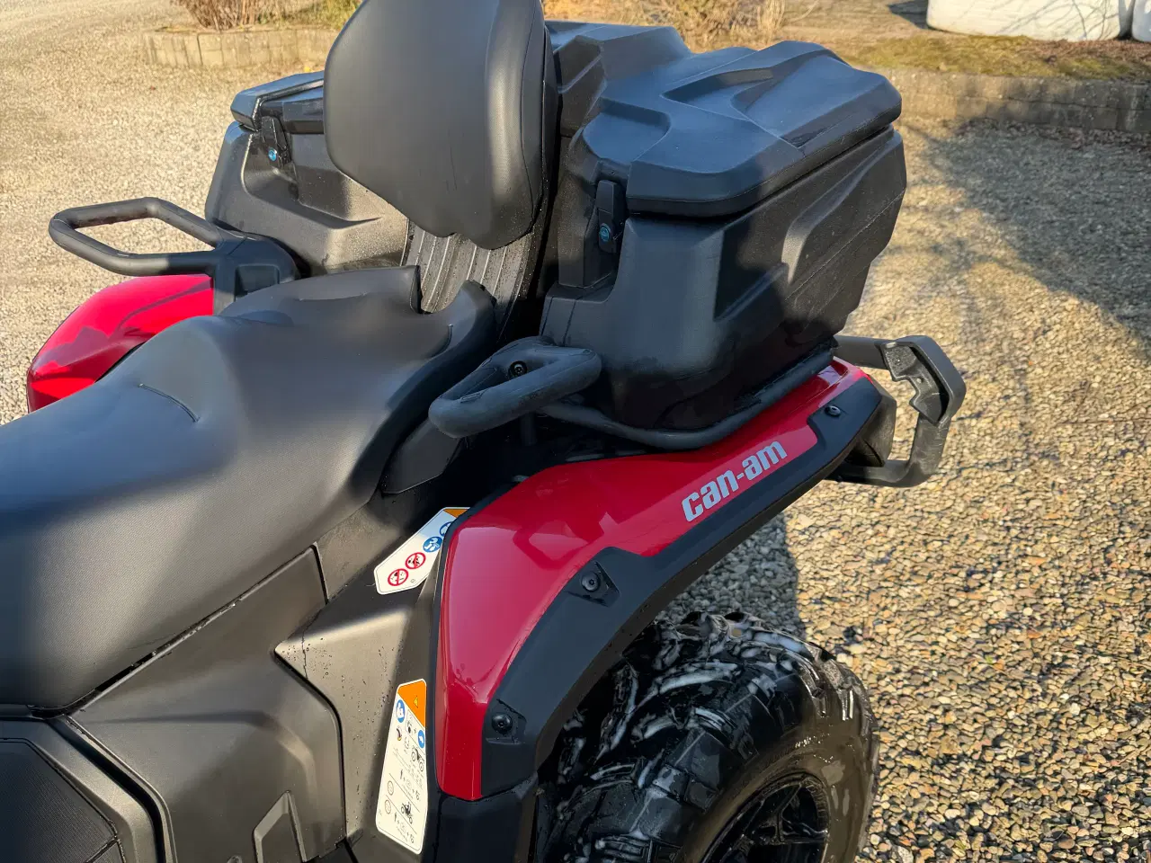 Billede 17 -  Can am 700 ccm som ny.