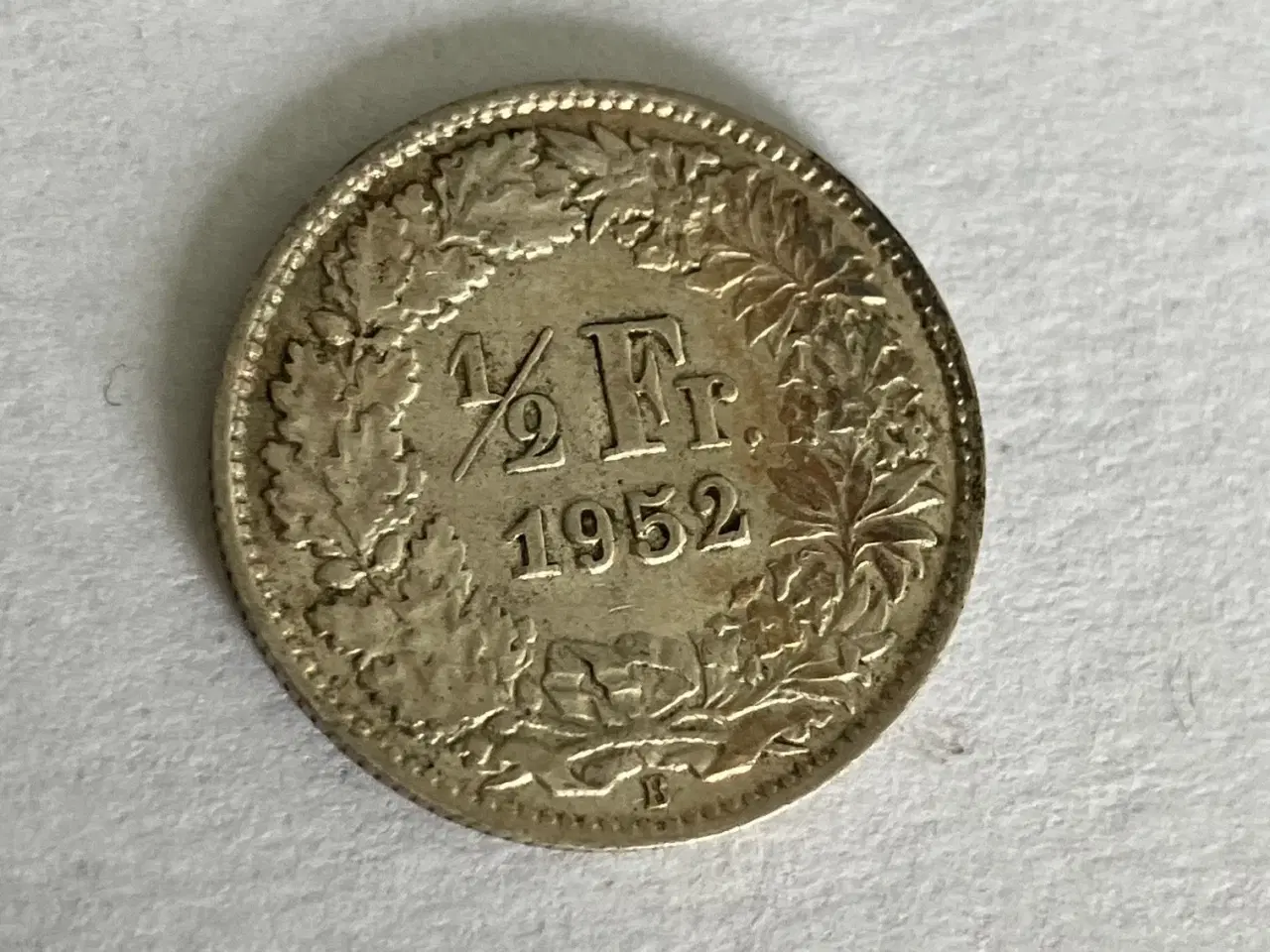 Billede 1 - 1/2 Franc Switzerland 1952