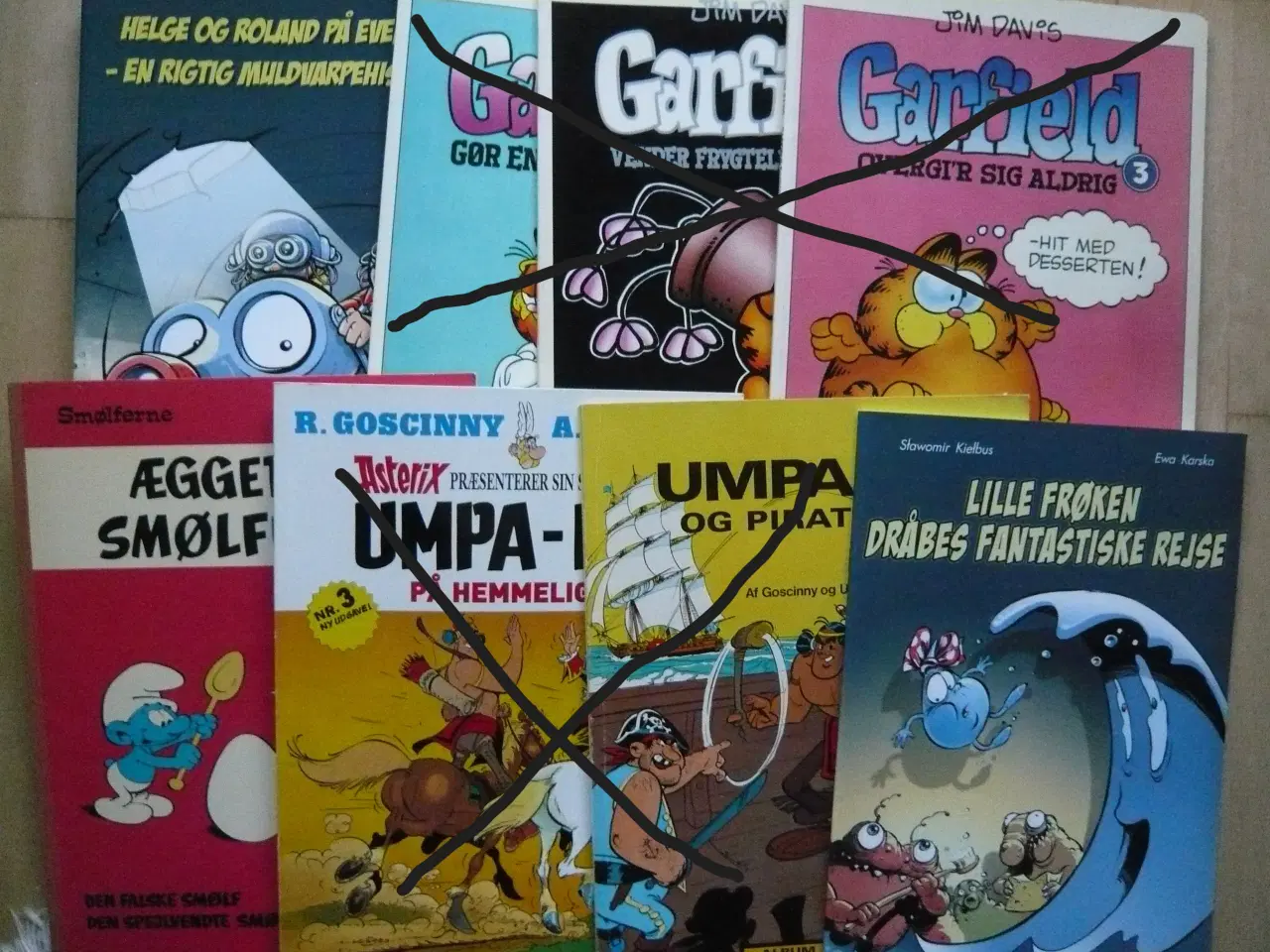 Billede 1 - Diverse tegneserier