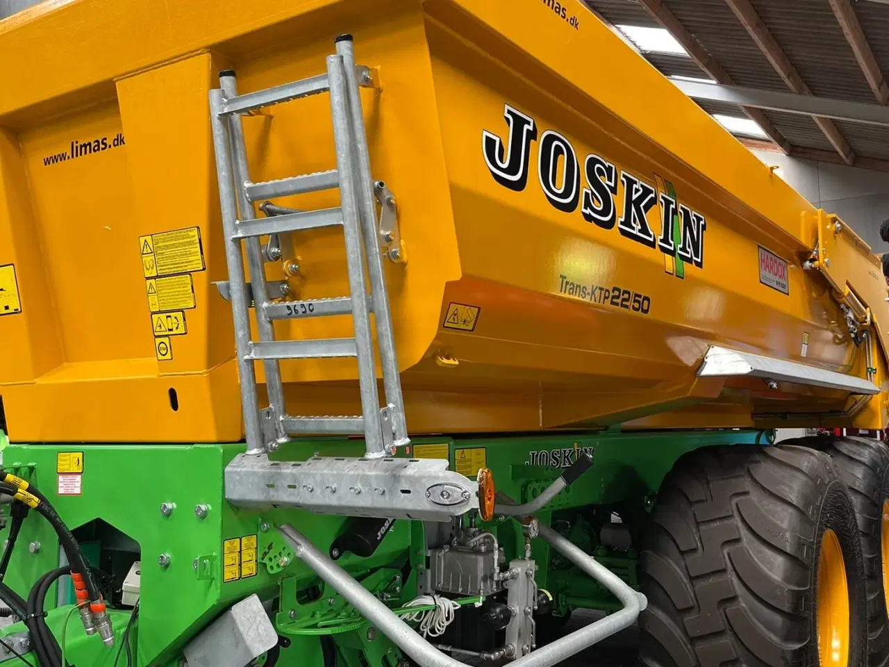 Billede 21 - Joskin Trans - KTP 22/50 PRO-MODEL med drejbar aksel og med Hardox lad.