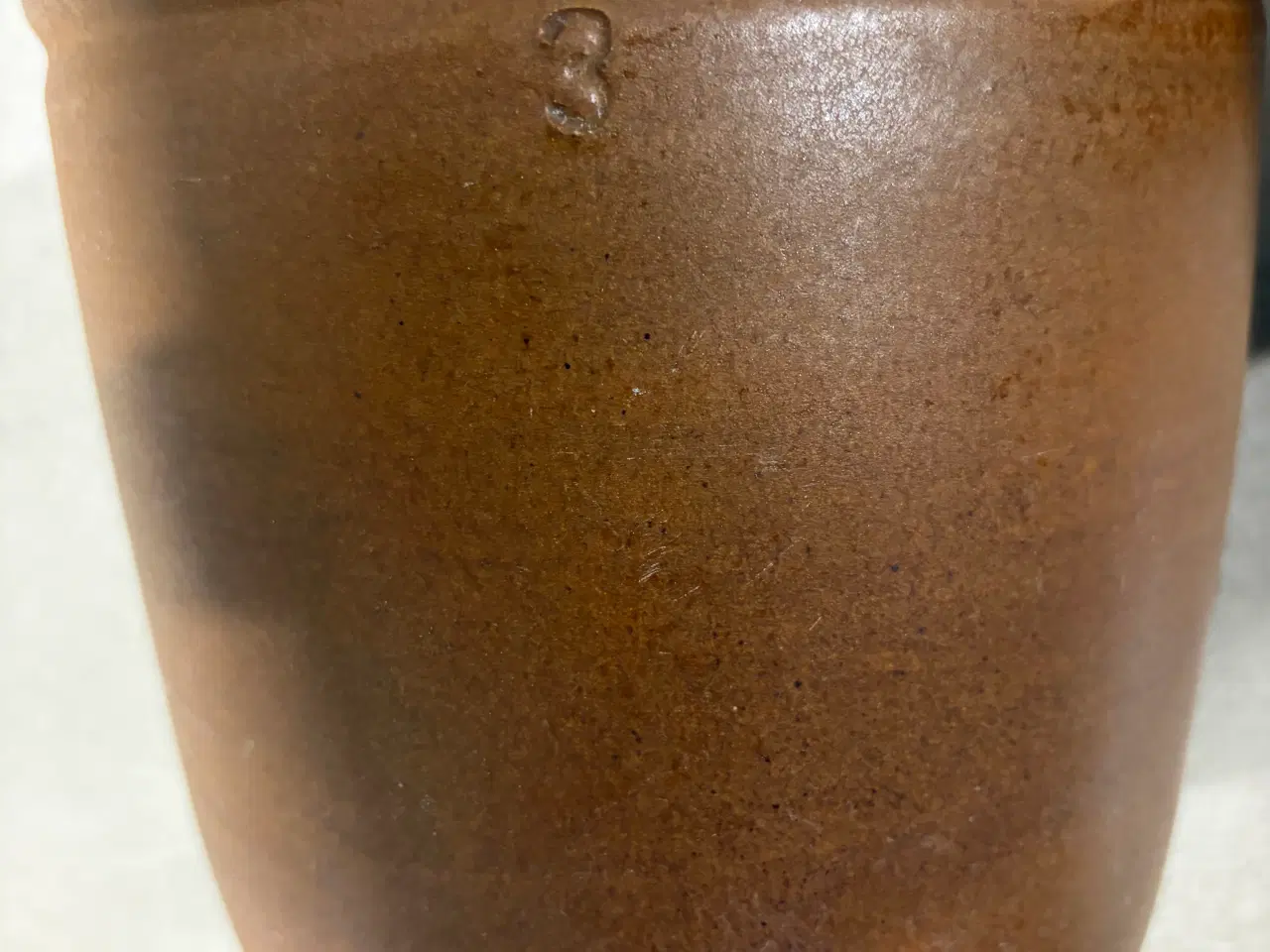 Billede 1 - Ler syltekrukke nr 3