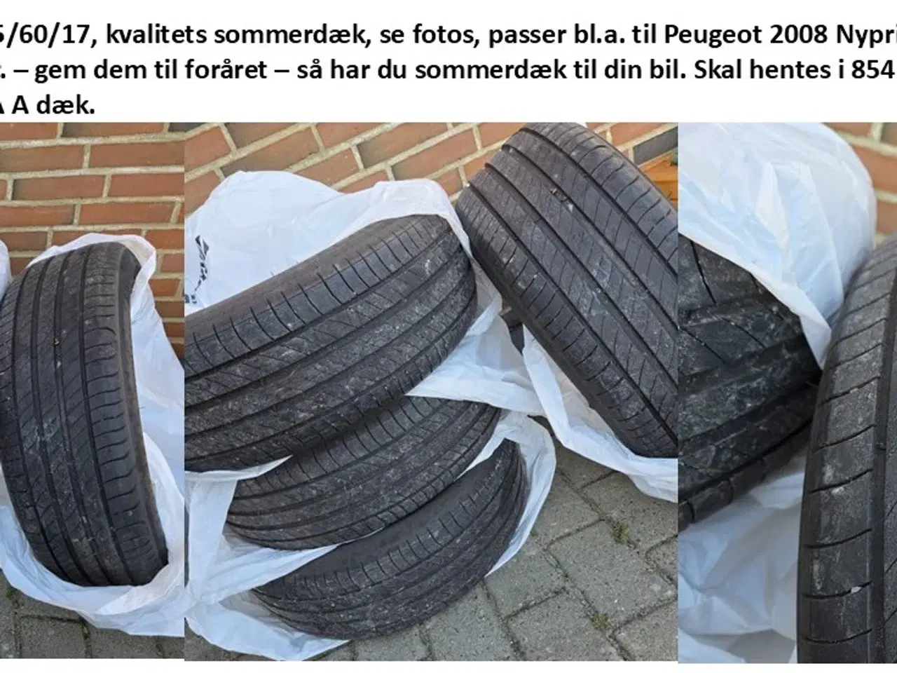 Billede 1 - Michelin Primacy 4 – 215/60/17,kvalitets sommerdæk