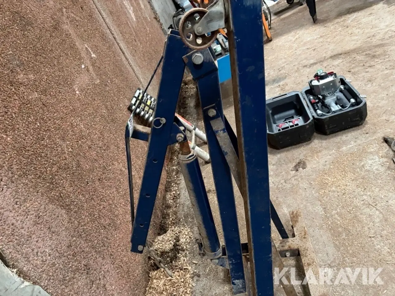 Billede 3 - Værkstedskran sammenklappelig