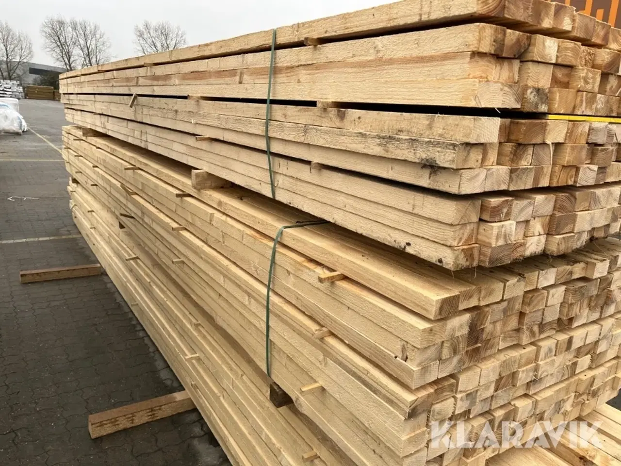 Billede 7 - Tømmer Lægter 45x75 RU 3 paller (390styk)