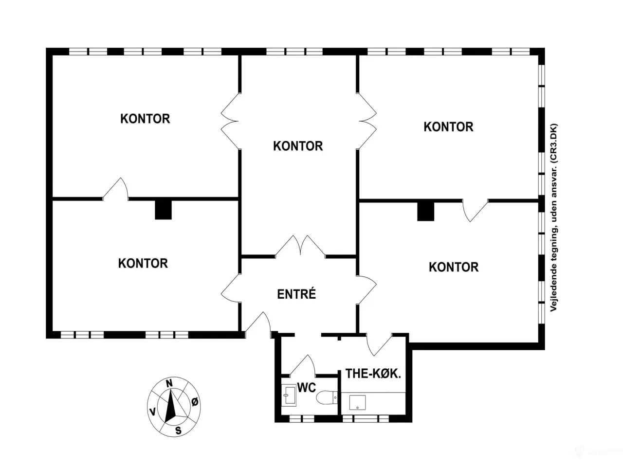 Billede 14 - Charmerende kontorlejemål 250 meter fra Kongens Have og Kongens Nytorv