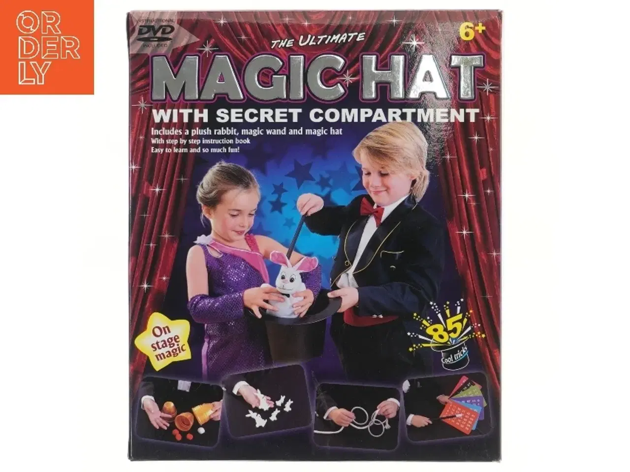 Billede 1 - Magisk hatte-sæt med hemmeligt rum