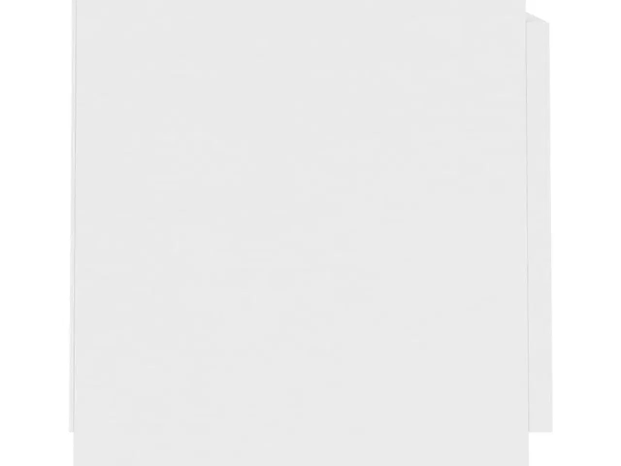 Billede 6 - Tv-bord 120x30x35,5 cm konstrueret træ hvid