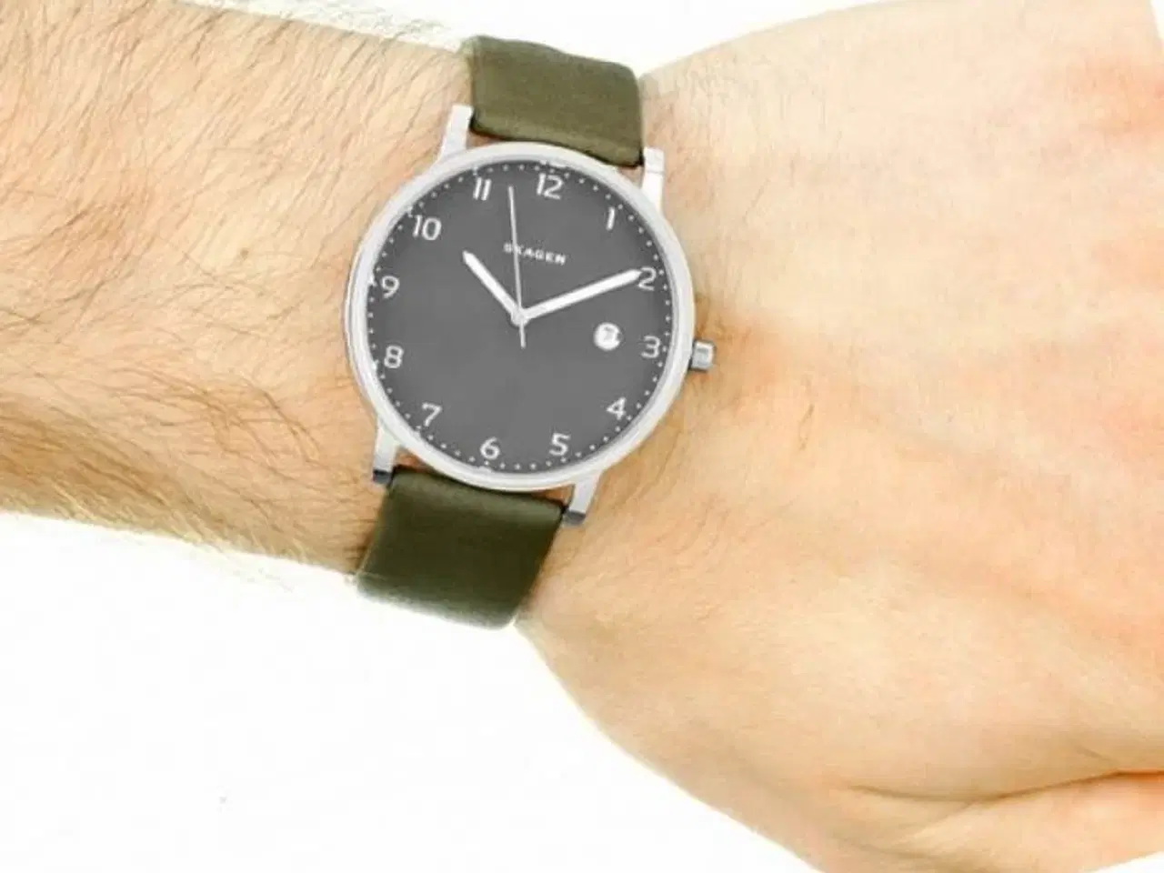 Billede 2 - Nyt og ubrugt Skagen Herre armbåndsur. 